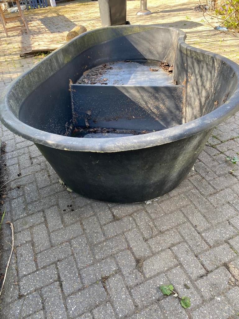 Grote kunststof vijver, Ophalen, Gebruikt