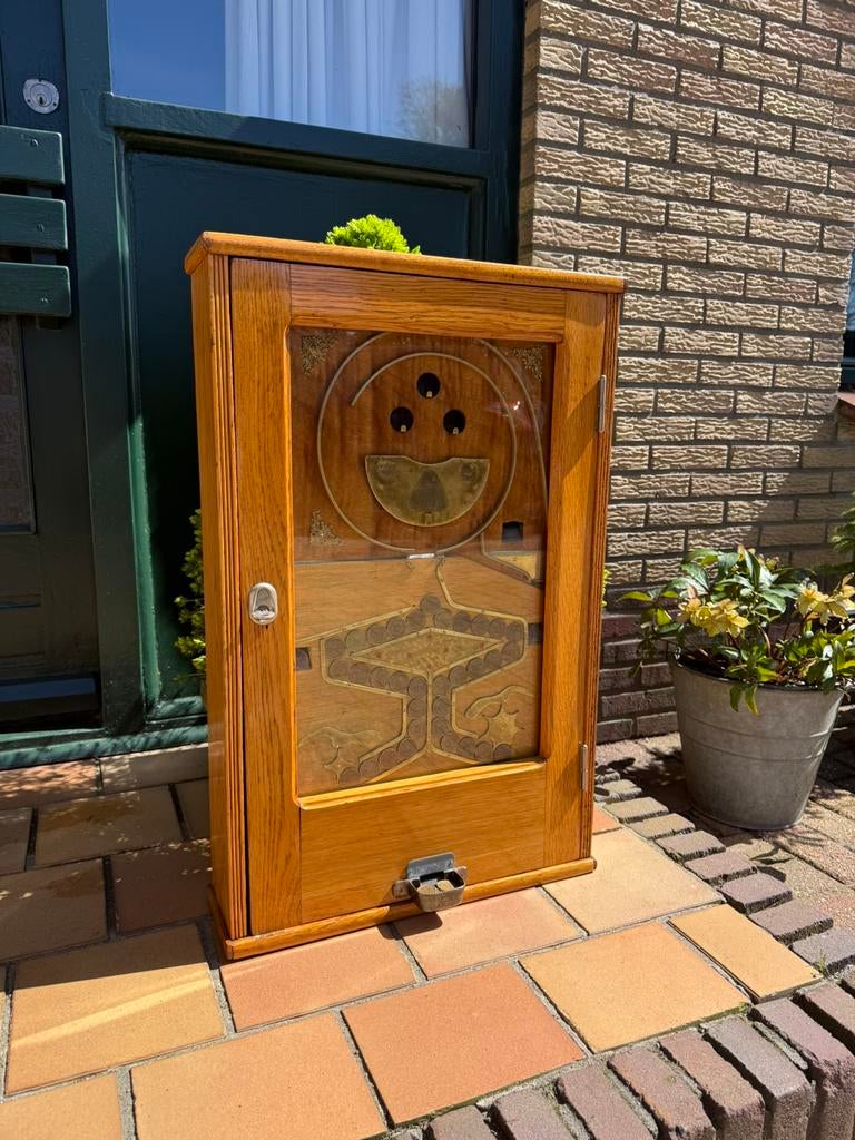 Antieke gokkast looping apparatenbau wilhelm furst jaren 20, Verzamelen, Overige munten, Ophalen, Zo goed als nieuw