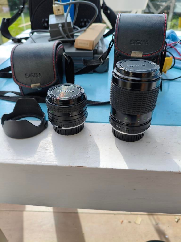 2 SiGMa lenzen voor Contax, Audio, Tv en Foto, Fotocamera's Analoog, Ophalen of Verzenden, Compact, Olympus