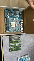 Moeder bord + cpu +ddr3 ram +ddr2 ram, Ophalen, Zo goed als nieuw, Intel, DDR3