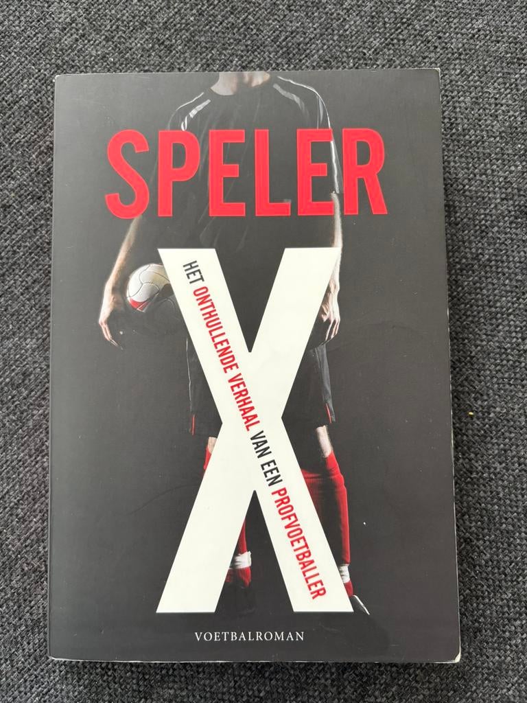Boek speler X, Boeken, Ophalen of Verzenden, Gelezen, Balsport