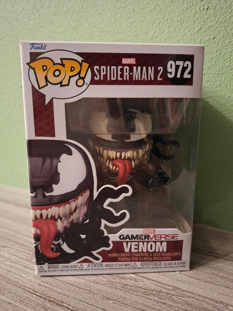 Funko Pop! Marvel Spider-Man 2 Venom #972 Gamerverse, Verzamelen, Ophalen of Verzenden, Nieuw