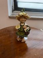 Beeldje - bloemenmeisje, Verzamelen, Beelden en Beeldjes, Ophalen, Zo goed als nieuw, Mens