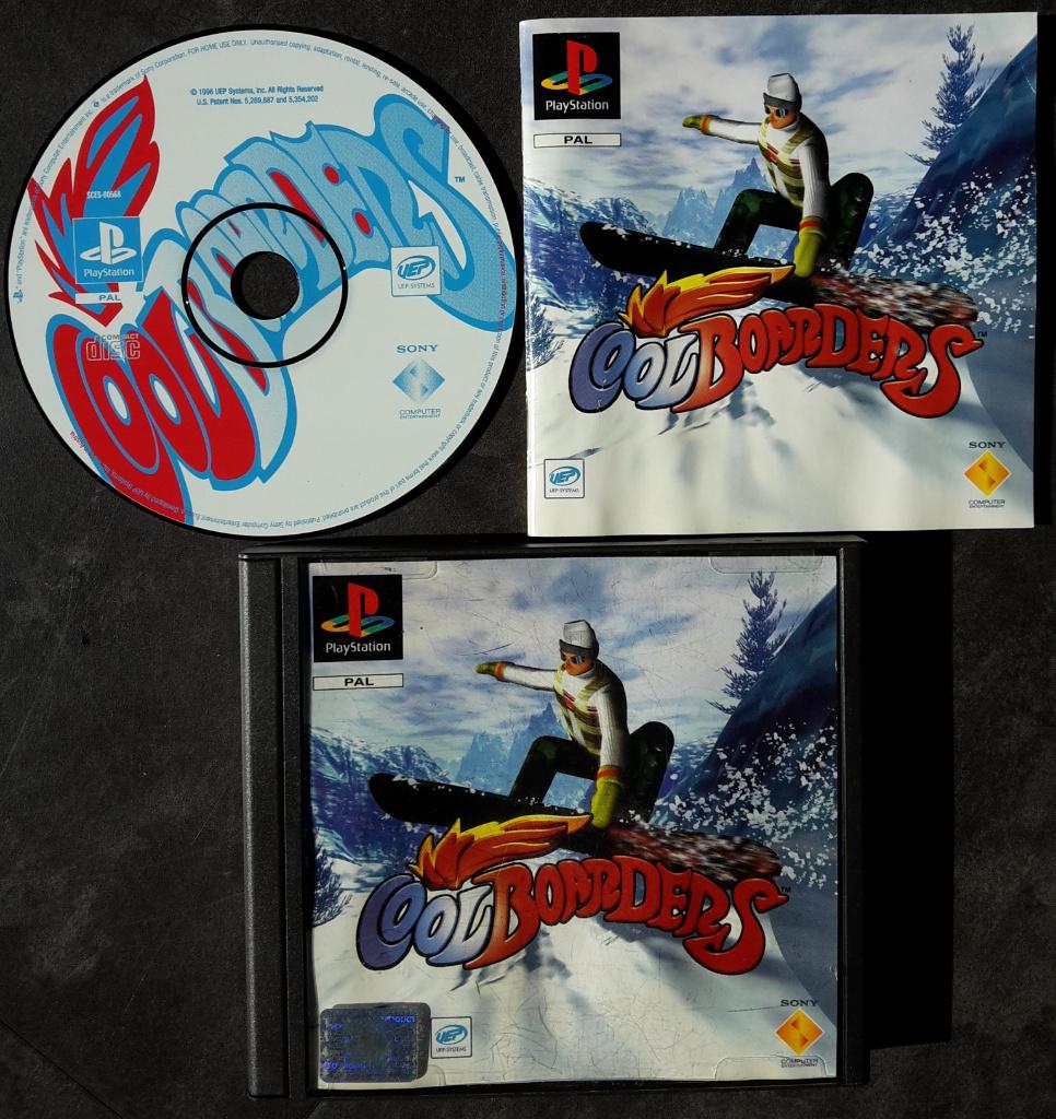 PS1 - Cool Boarders - PlayStation 1 Snowboarding, 1 speler, Ophalen of Verzenden, Zo goed als nieuw, Vanaf 3 jaar