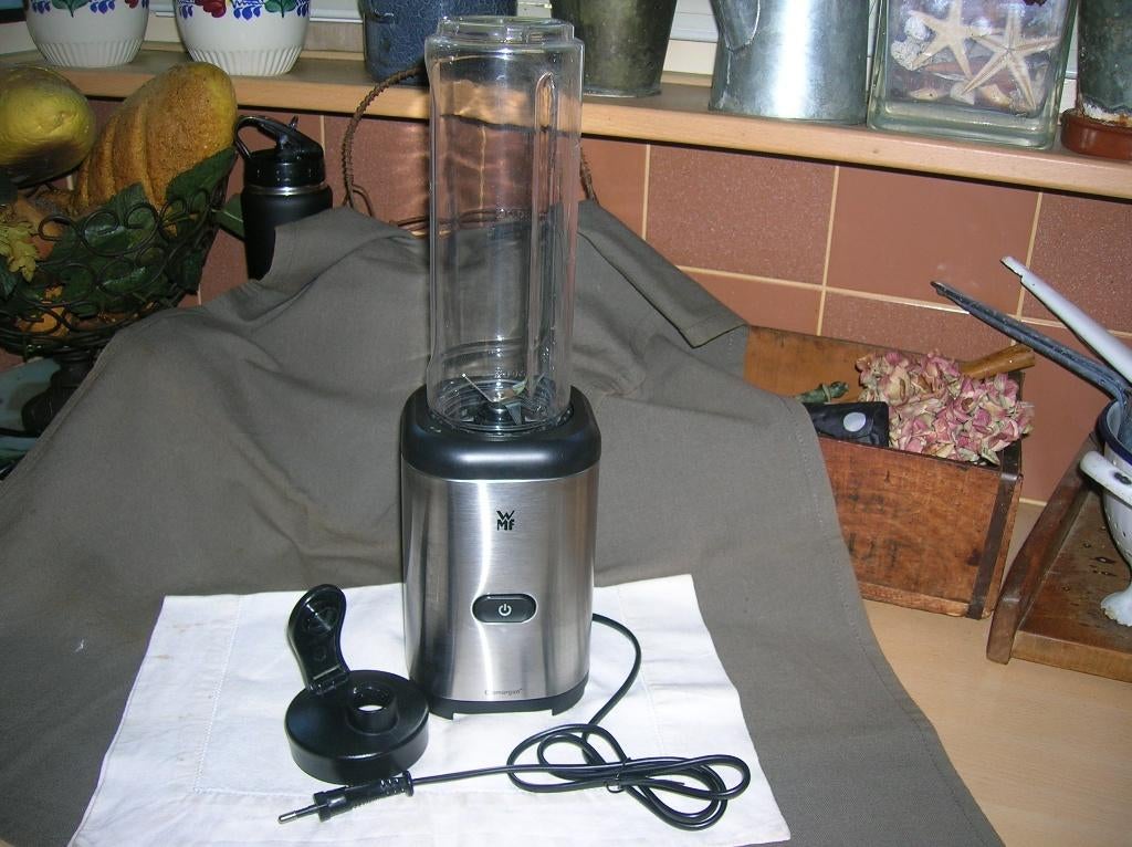 WMF "Kult X Mix & Go" compacte blender, Witgoed en Apparatuur, Blenders, Ophalen of Verzenden, Gebruikt, Blender to go