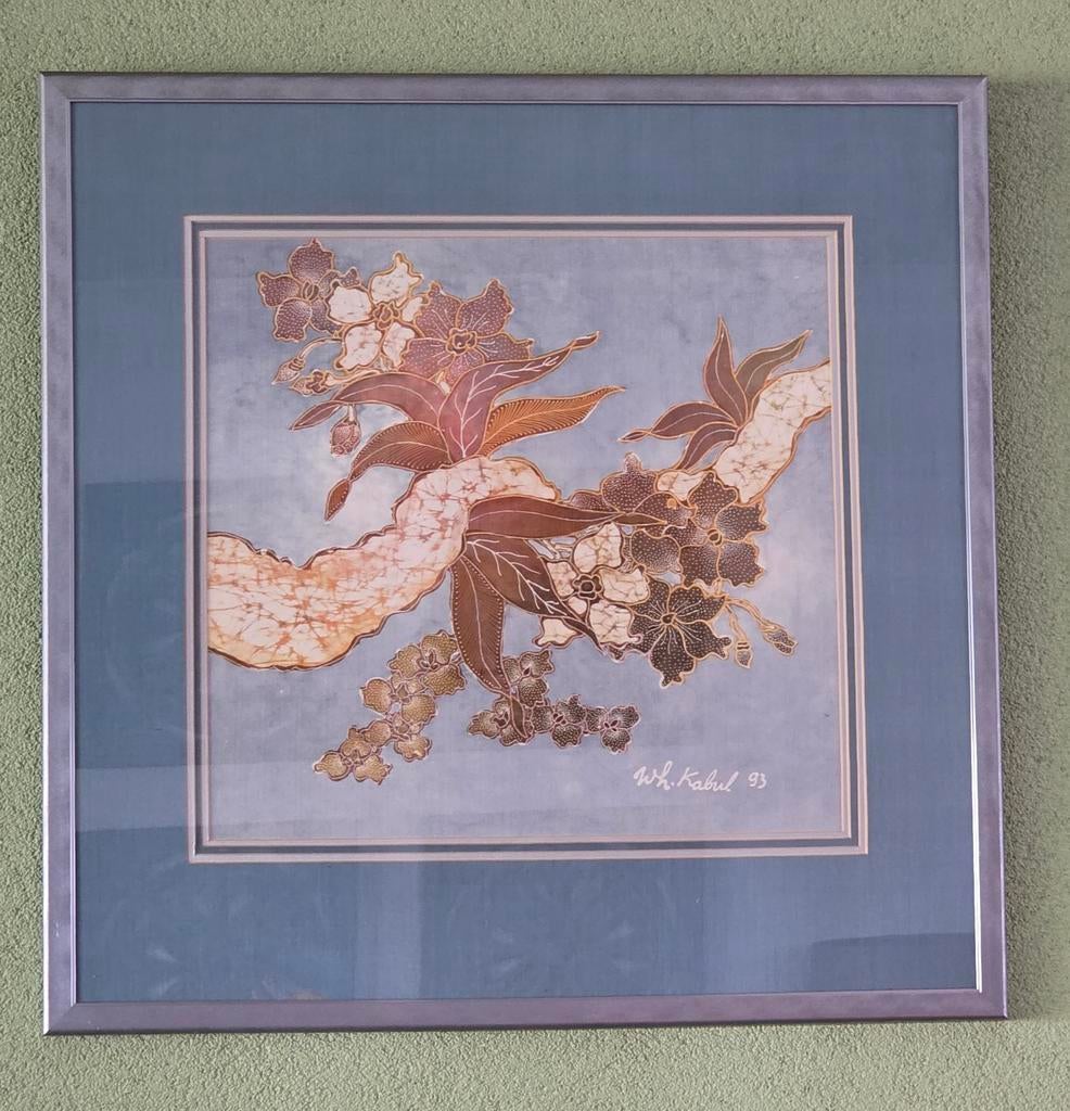 Wiji Hartono Kabul art batik schilderij, Ophalen