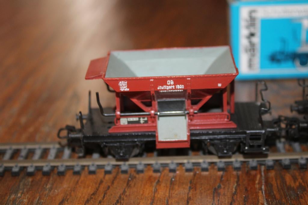 Märklin  4610 zes Grindwagons Talbot  van de DB, Wisselstroom, Gebruikt, Wagon, Ophalen of Verzenden