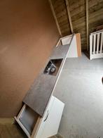 Mooie Keukenblad met Spoelbak, Ophalen, 100 tot 150 cm, Zo goed als nieuw, Minder dan 100 cm