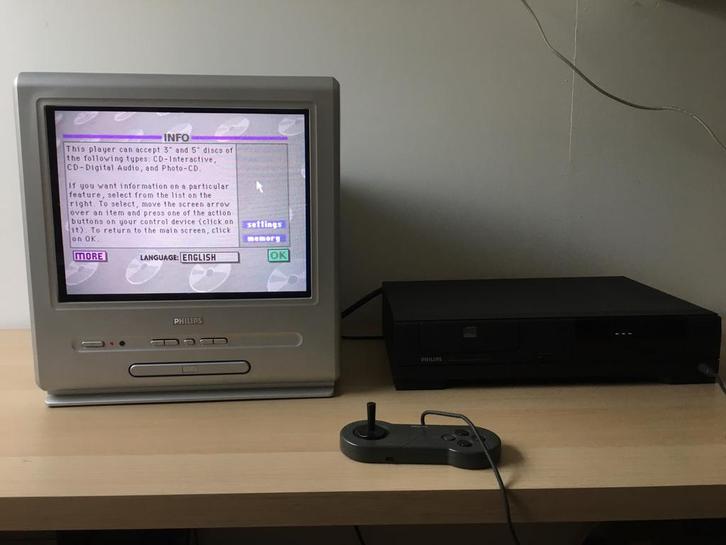 CDI speler Philips 210, Spelcomputers en Games, Spelcomputers | Overige, Zo goed als nieuw, Ophalen of Verzenden
