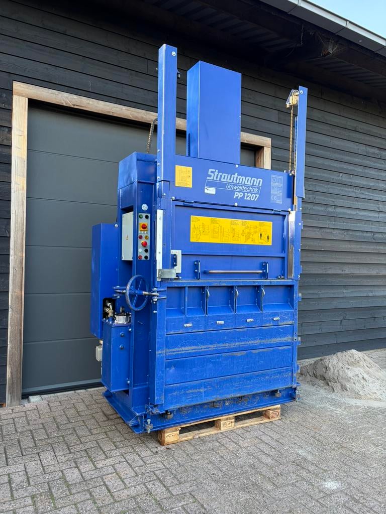 Strautmann PP1207 | 58 ton | Papierpers | Balenpers, Doe-het-zelf en Verbouw, Ophalen of Verzenden