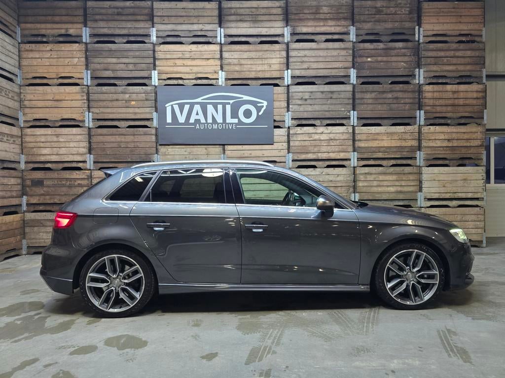 Audi A3 Sportback 2.0 TFSI S3 quattro Pro Line Plus Daytonag, 15 km/l, Zwart, 4 cilinders, 1465 kg