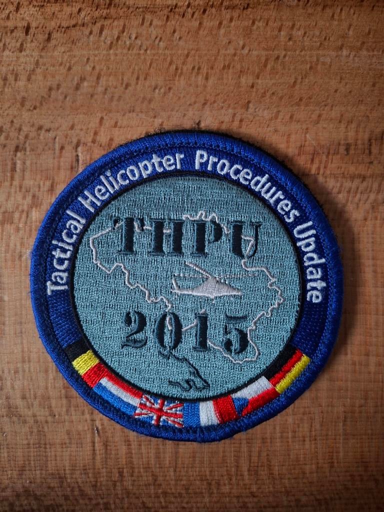 Thpu patch, Verzamelen, Ophalen of Verzenden, Luchtmacht, Nederland, Embleem of Badge