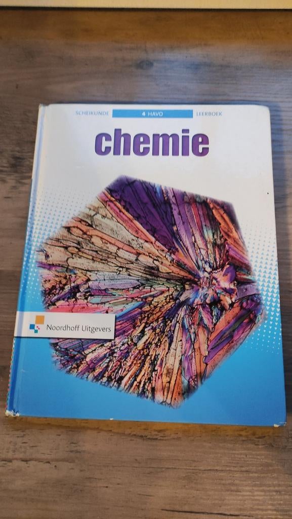 Chemie scheikunde havo 4 studieboek, Boeken, Ophalen of Verzenden, HAVO, Scheikunde