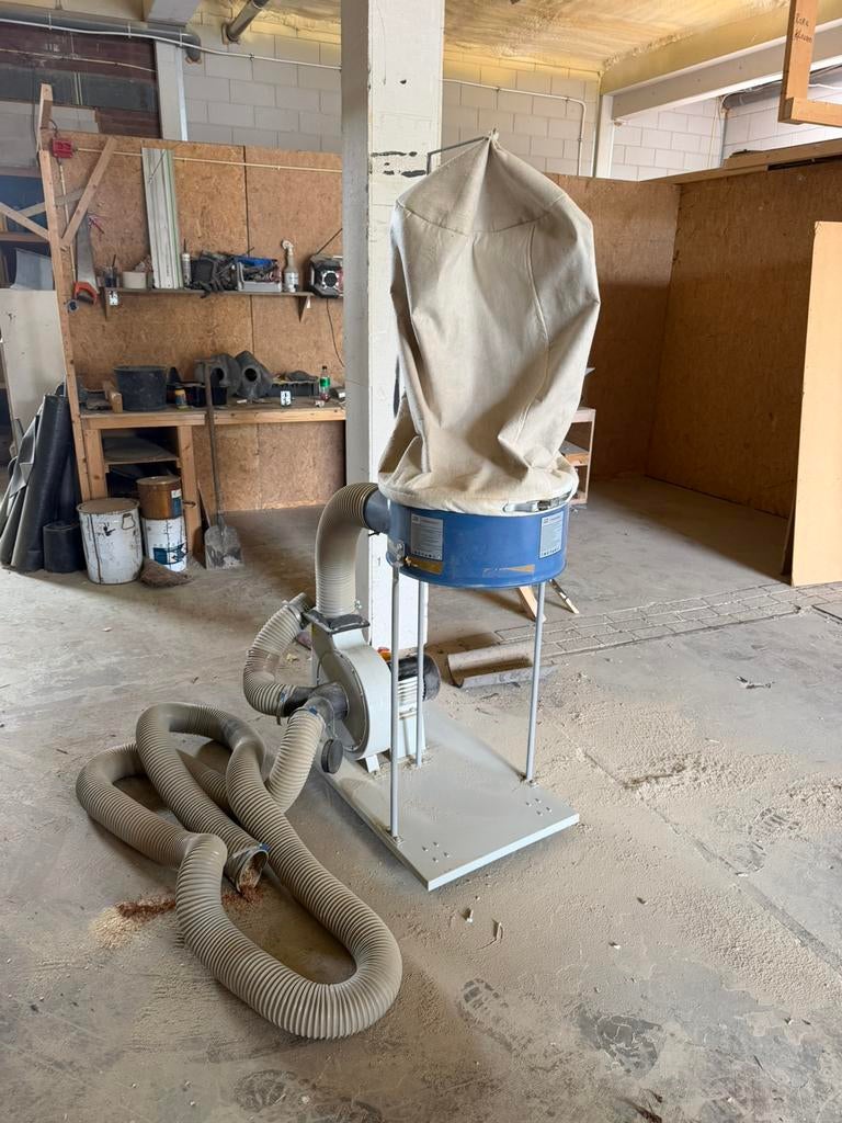 Hbm mobiele stofafzuiging 230 v, goede staat, Doe-het-zelf en Verbouw, Ventilatie en Afzuiging, Ophalen, Gebruikt, Afzuiger