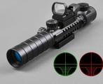 Scope 2 in 1 Combi Richtkijker 3-9x32 met holographic scope, Verzenden, Nieuw