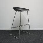 HAY About a Stool AAS38 barkrukken | Zwart | RVS onderstel, -, 60 tot 90 cm, Ophalen of Verzenden, -