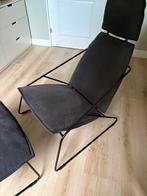 Carl Ojerstam stoel met voetenbank, Ophalen, Zwart, Zo goed als nieuw, Metaal