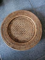 6x Rotan onderbord 31 cm, Huis en Inrichting, Keuken | Servies, Overige materialen, Ophalen of Verzenden, Zo goed als nieuw, Bord(en)
