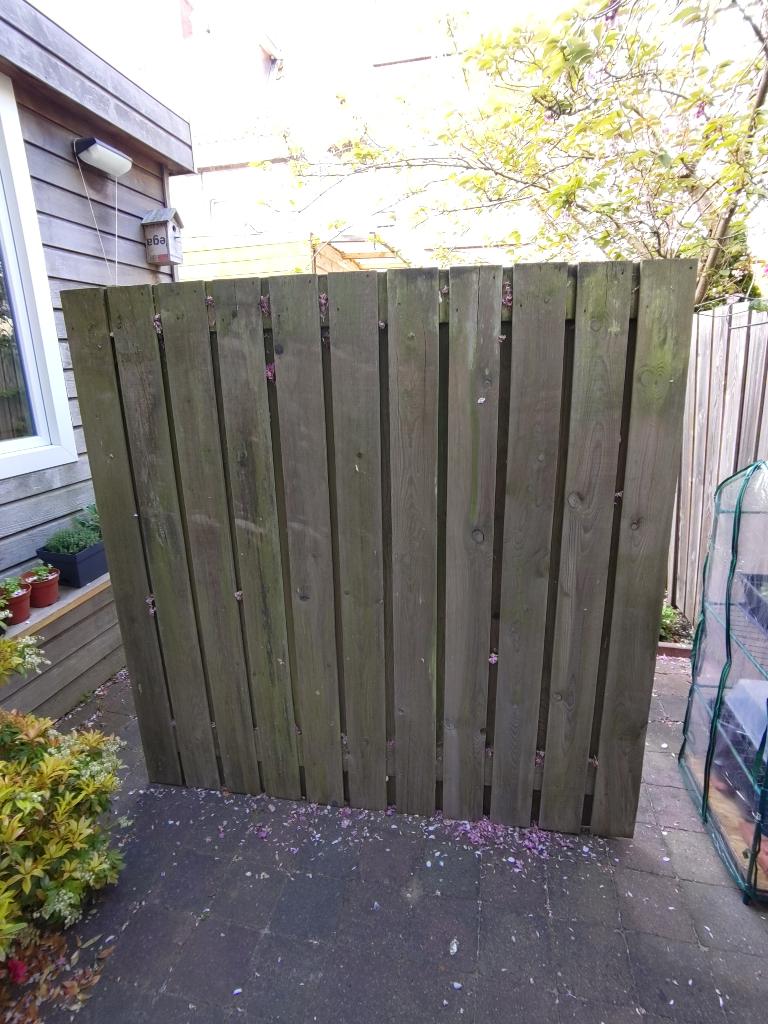 Gratis houten schuttingen, Ophalen, Minder dan 3 meter, Hout, 1 tot 2 meter