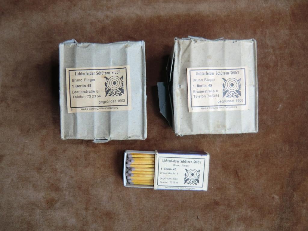 Lucifers Berlin 1945, Verzamelen, Militaria | Algemeen, Overige soorten, Overige typen, Duitsland, Verzenden