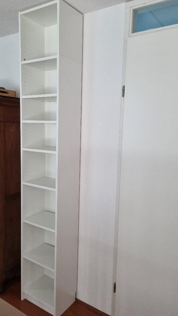 Ikea BILLY boekenkast met bovendeel, Ophalen, Minder dan 50 cm, 200 cm of meer, Zo goed als nieuw