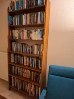 Hoge Ikea Leksvik boekenkast  222cm h 100 cm b  diep 22/27cm, Ophalen, 100 tot 150 cm, 200 cm of meer, Zo goed als nieuw