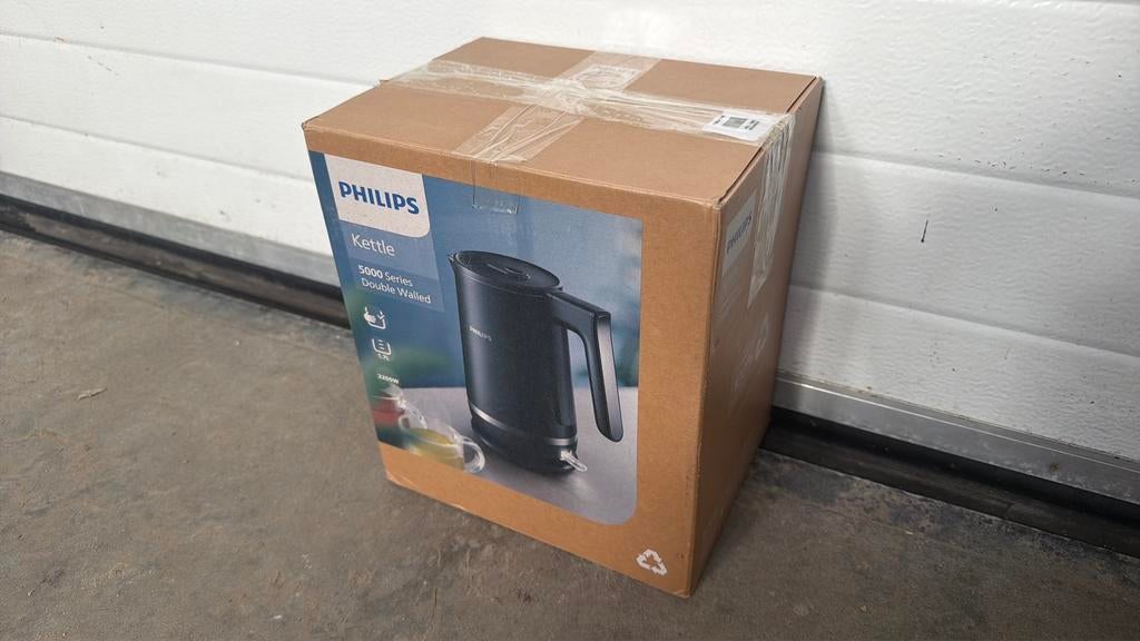 Philips waterkoker 5000 series Double Walled Kettle, ., 1 tot 2 liter, Ophalen of Verzenden, Zo goed als nieuw
