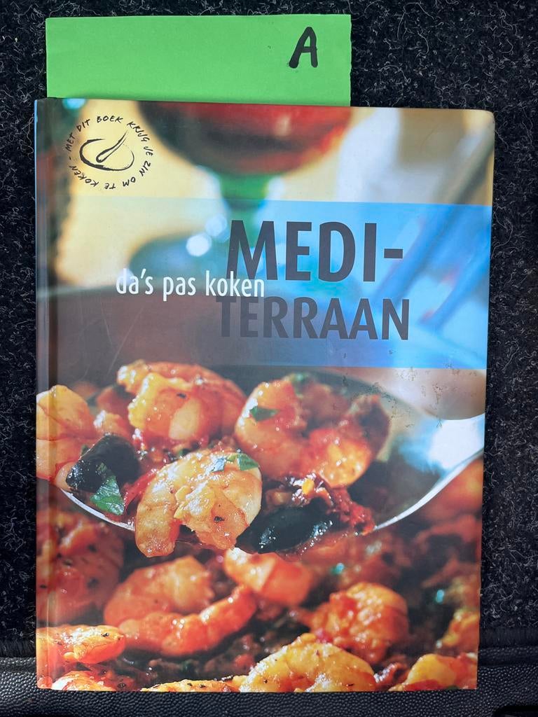 Mediterraan Kookboek - Heerlijke Recepten, Hoofdgerechten, Ophalen of Verzenden, Zo goed als nieuw, Gezond koken