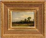 OLIEVERFSCHILDERIJ CORNELIS JOHANNES DE VOGEL. Landschap, Ophalen of Verzenden