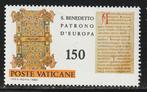 Verenigd Europa 1981 - Vaticaan -  St. Benedictus, Ophalen, Postfris, Overige thema's