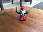 Smurf dirigent sleutelhanger Schleich 1977, Ophalen of Verzenden, Gebruikt, Overige Smurfen, Poppetje, Figuurtje of Knuffel