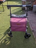 Zgan Rollz Flex rollator in de kleur white en purple., Diversen, Rollators, Ophalen, Lichtgewicht
