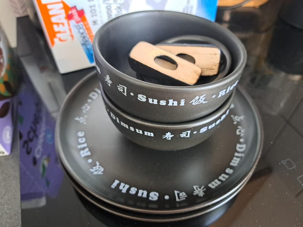 Sushi servies set compleet, Ophalen, Nieuw, Overige stijlen, Kop(pen) en/of Schotel(s)
