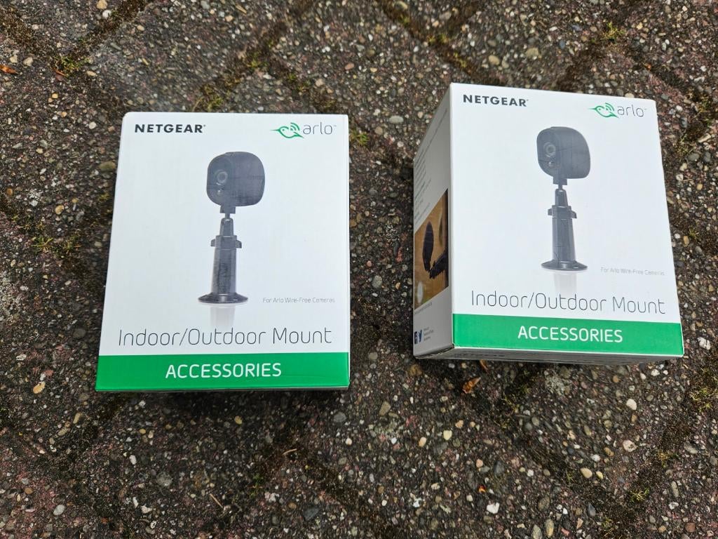 2x Netgear Indoor/Outdoor Mount, Audio, Tv en Foto, Videobewaking, Ophalen, Nieuw