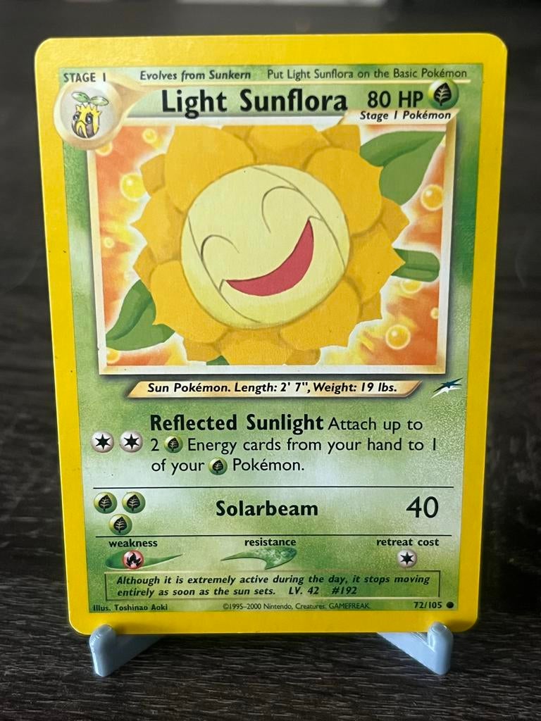 Light Sunflora (72/105) - Neo Destiny - Good, Ophalen of Verzenden, Gebruikt, Losse kaart
