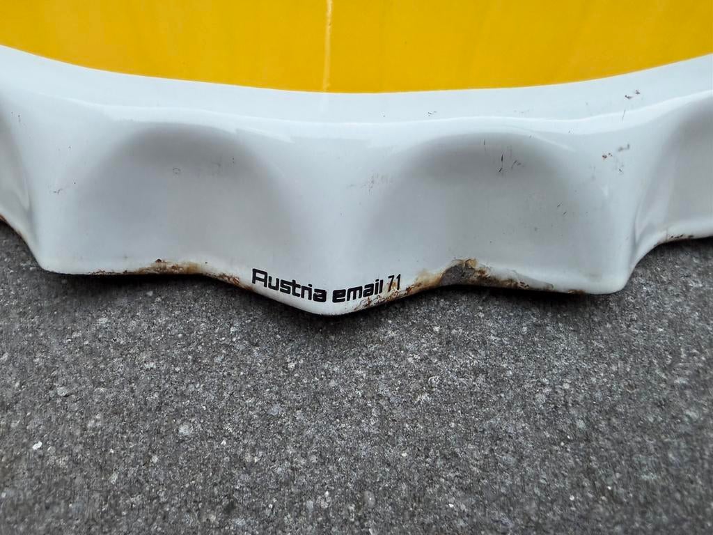 Schart-ner emaille reclamebord, Reclamebord, Gebruikt, I, Ophalen of Verzenden