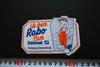 sticker HALFWEG-ZWANENBURG - ik ben rabofan rabobank strip, Ophalen, Zo goed als nieuw