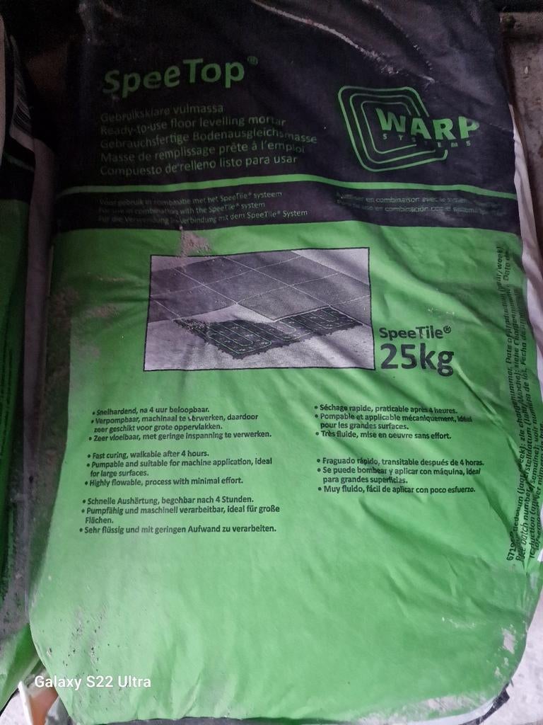 Warp Speetop Egaline 3x 25kg, Ophalen, Kunstmest