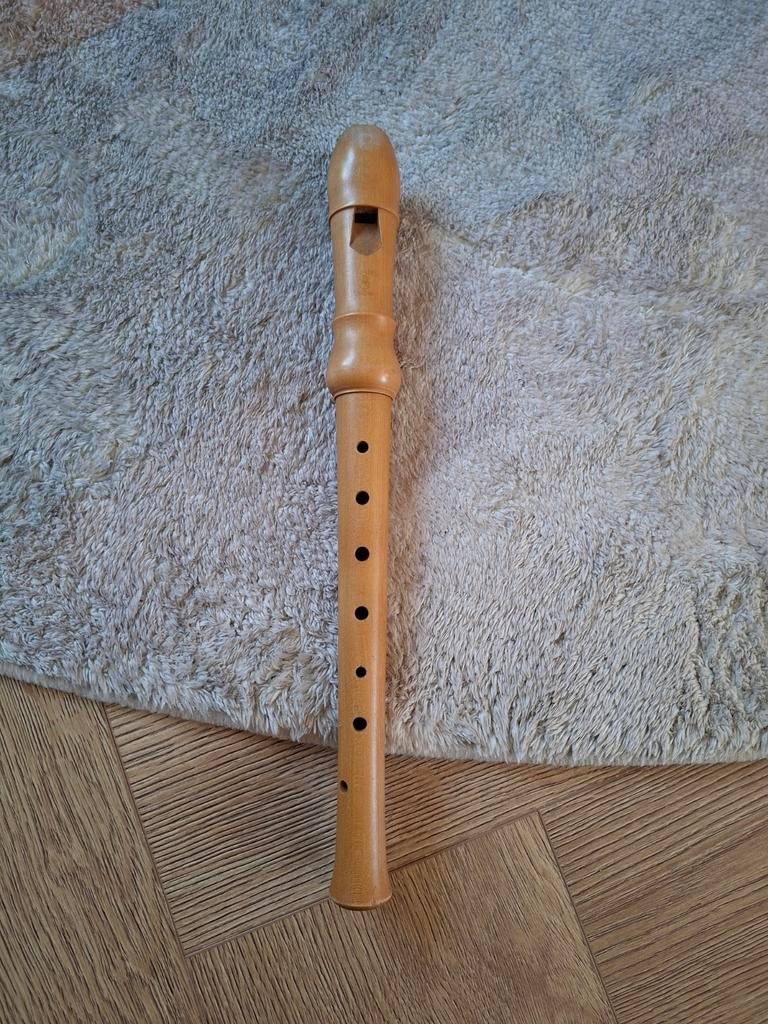 Houten blokfluit, Muziek en Instrumenten, Blaasinstrumenten | Blokfluiten, Ophalen of Verzenden
