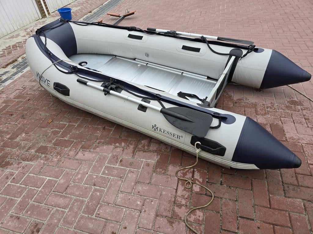 KESSER WAVE Rubberboot SY-320 met aluminium bodem, Aluminium, Gebruikt, Overige brandstoffen, Minder dan 70 pk