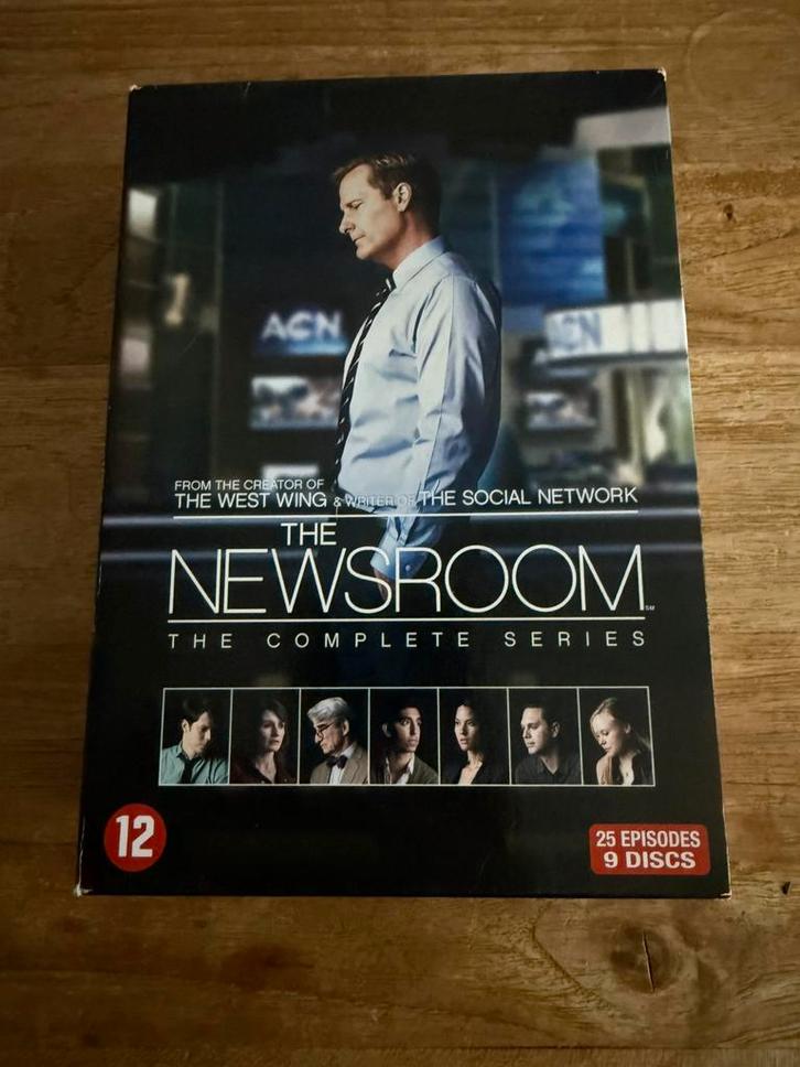 The Newsroom: The Complete Series (DVD Boxset) NLO, Cd's en Dvd's, Dvd's | Tv en Series, Zo goed als nieuw, Boxset, Verzenden