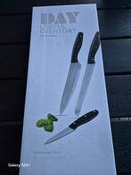 DAY Messenset: Koksmes, Broodmes, Schilmes (Nieuw), Ophalen of Verzenden, Nieuw