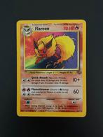 Pokemon kaart - Flareon Jungle holo, Ophalen of Verzenden, Gebruikt, Losse kaart, Foil