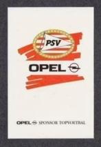 Voetbal PSV Eindhoven Reclame Sponsor Opel., Verzamelen, Ophalen of Verzenden, 1980 tot heden, Ongelopen, Sport en Spel