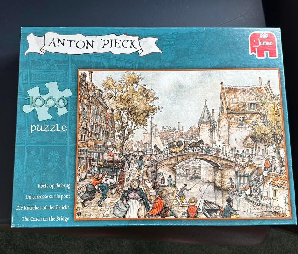 Anton Pieck puzzel, Ophalen, 500 t/m 1500 stukjes, Zo goed als nieuw