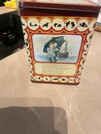 Vintage koffieblik 'Onder Moeders Paraplu' - Jetses, Verzamelen, Blikken, Ophalen of Verzenden, Gebruikt, Koffie, Overige merken