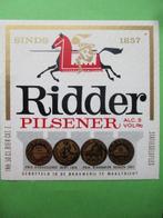 bieretiket Nederland 25-3 (2 Y) de ridder, Ophalen of Verzenden, Nieuw, Overige typen, Overige merken