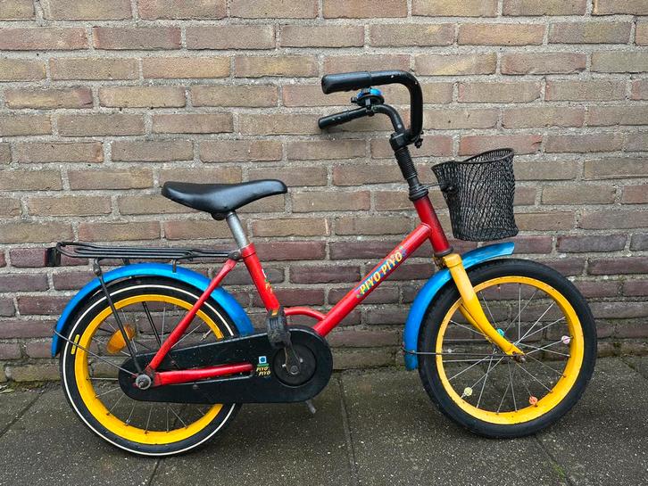 Kinderfiets Piyo Piyo, Fietsen en Brommers, Fietsen | Kinderfietsjes, Gebruikt, 16 tot 20 inch, Zijwieltjes, Ophalen of Verzenden