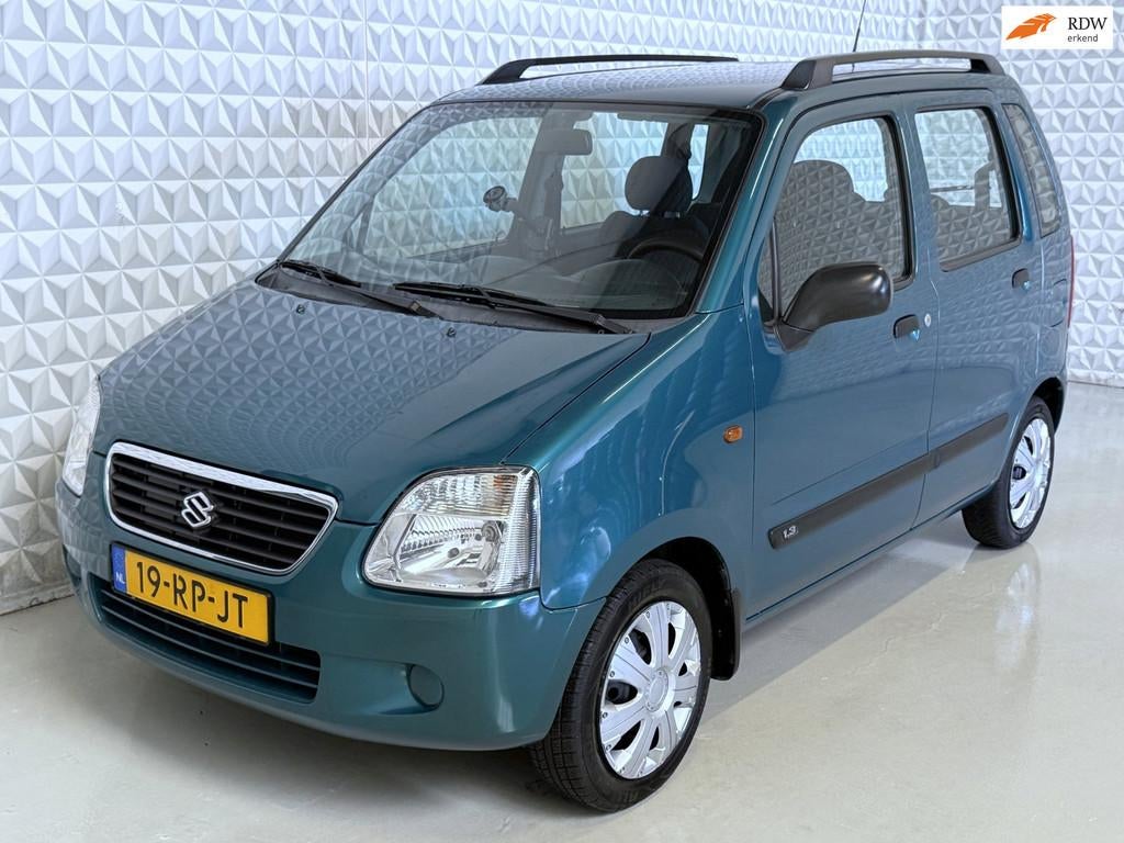 Suzuki Wagon R+ 1.3 in goede staat! AIRCO / 154.000km (2003), Auto's, Voorwielaandrijving, 4 cilinders, Wagon R+, Bedrijf