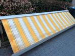 Zonneluifel 4m x circa 2,5m. Elektrisch, Tuin en Terras, Zonneschermen, Ophalen, Gebruikt, Elektrisch, 150 tot 300 cm